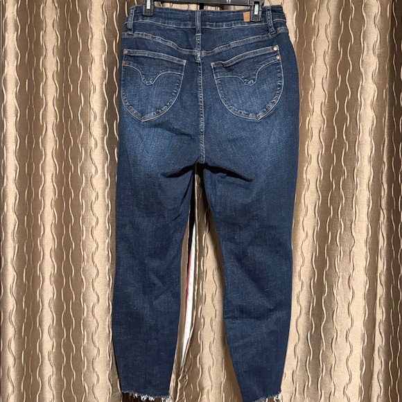Judy Blue Skinny Fit Dark Blue Jeans 16W - Picture 6 of 9